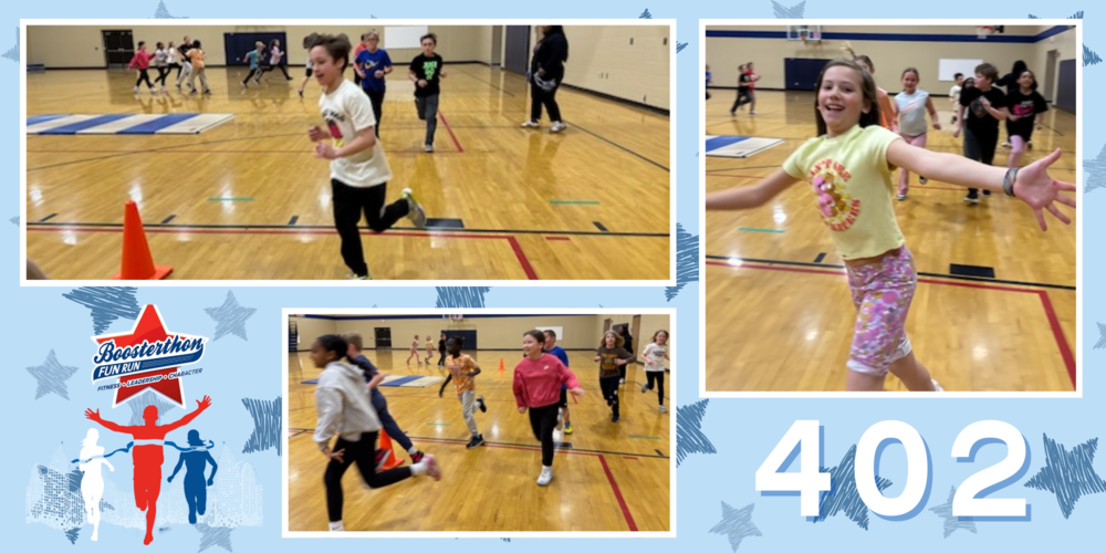 Room 402, we're bold and fleet, With every step, we can’t be beat! For Harvey Dunn, we’ll dance and play, Running wild all the way! Thank You for your donation to our school!