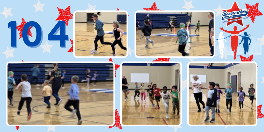 Room 104 zoomed, they had a blast, The first-grade runners were saving the best for last! A big thank-you to parents, family, and friends, for helping Harvey Dunn meet its Fun Run ends!