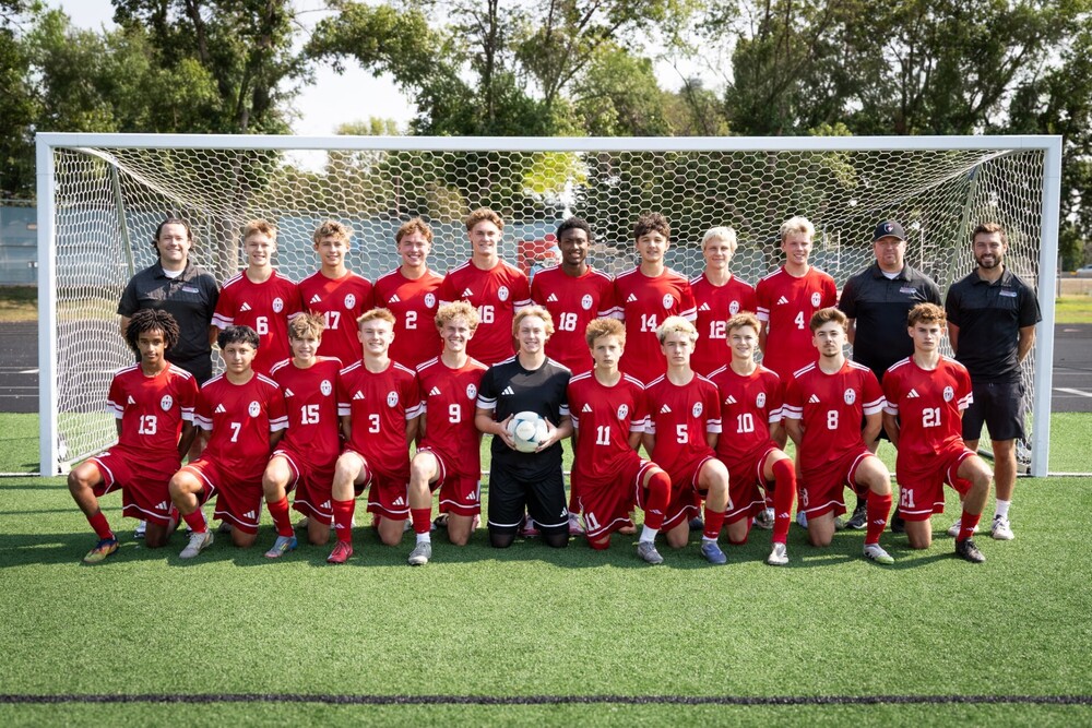 Varsity Boys Soccer Team Photo