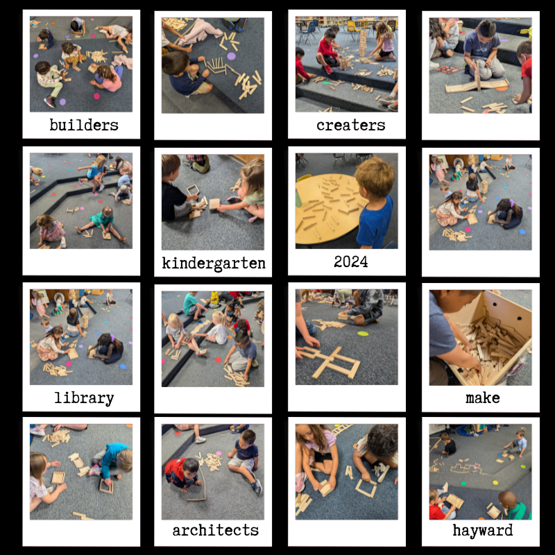 Keva plank activity collage