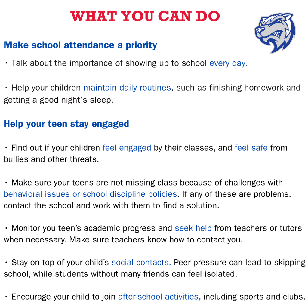 what you can do to make attendance a priority 