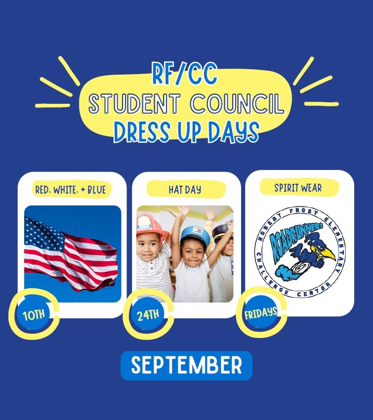 Remember to wear spirit wear tomorrow! Go Roadrunners!