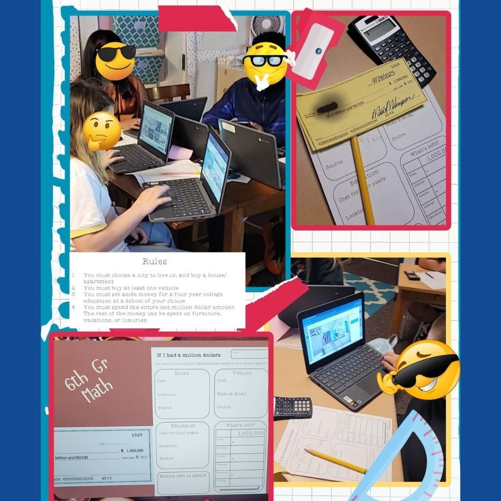 6th Grade Math Project