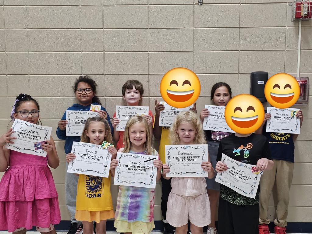Students of the month