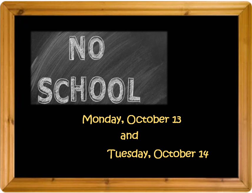 No School Oct