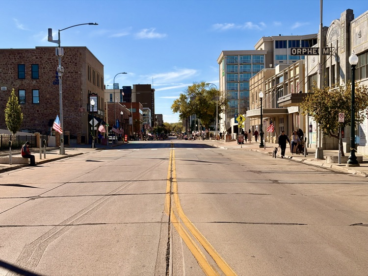 downtown Sioux Falls