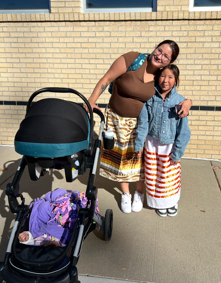 EFA+ students at the Native American day parade