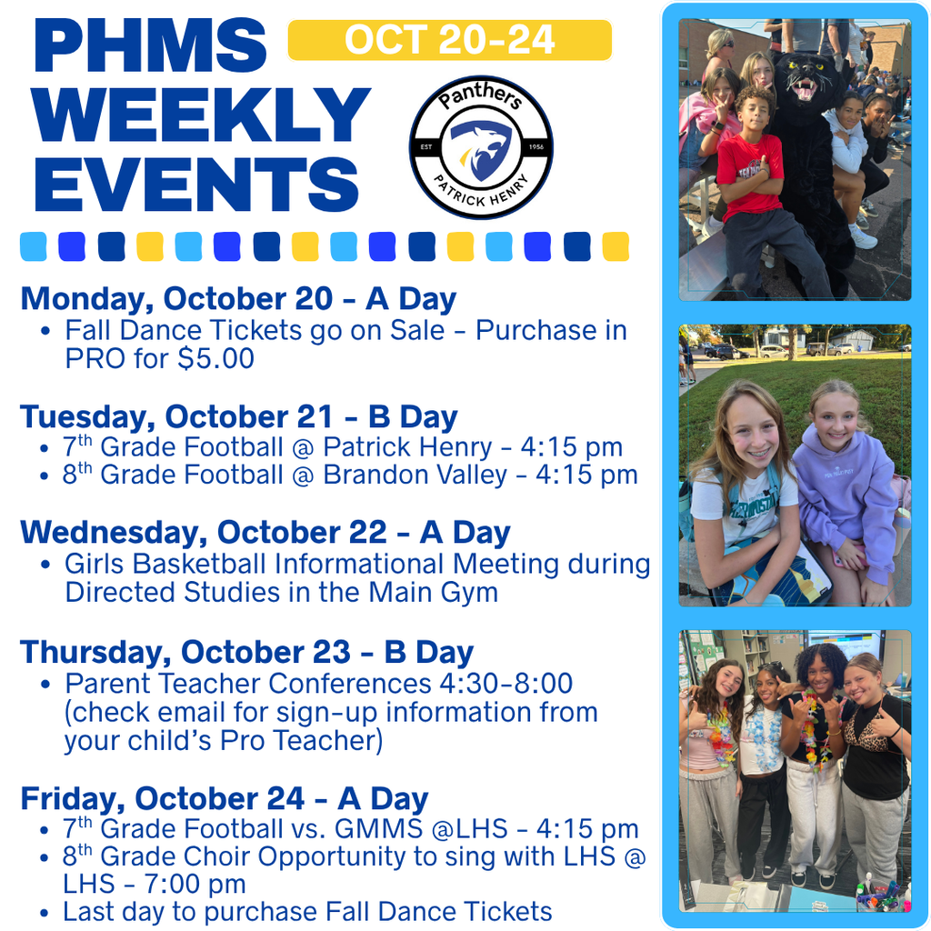 Weekly Events