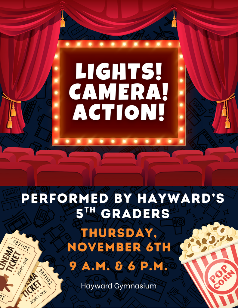 5th grade music concert poster