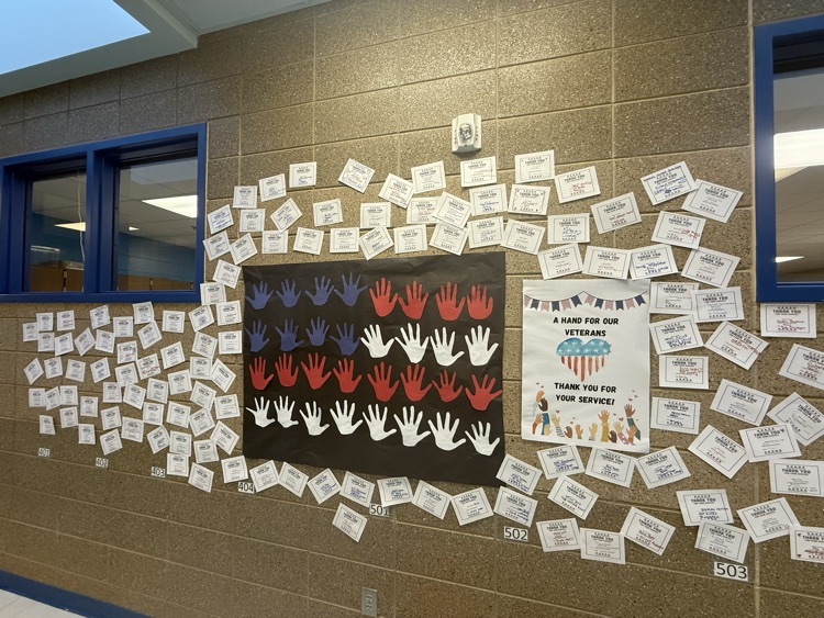 Wall of Thanks! We are so grateful for our Veterans!