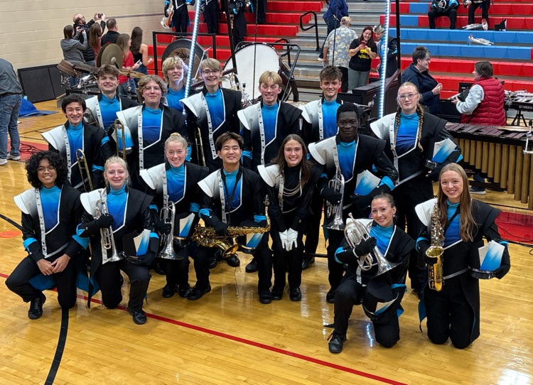 marching band group photo