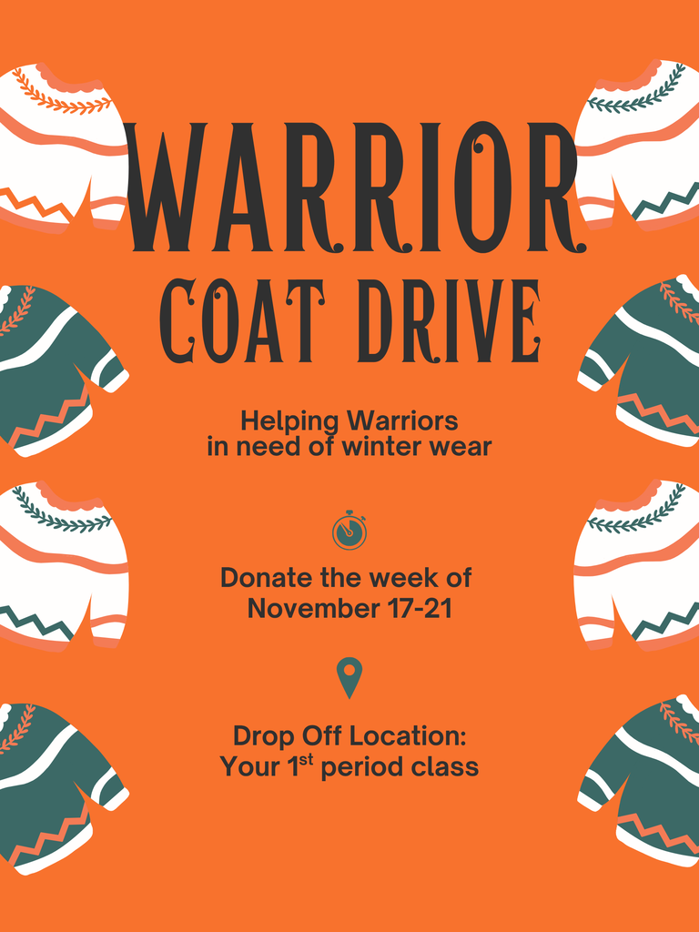 Warrior Winter Coat Drive