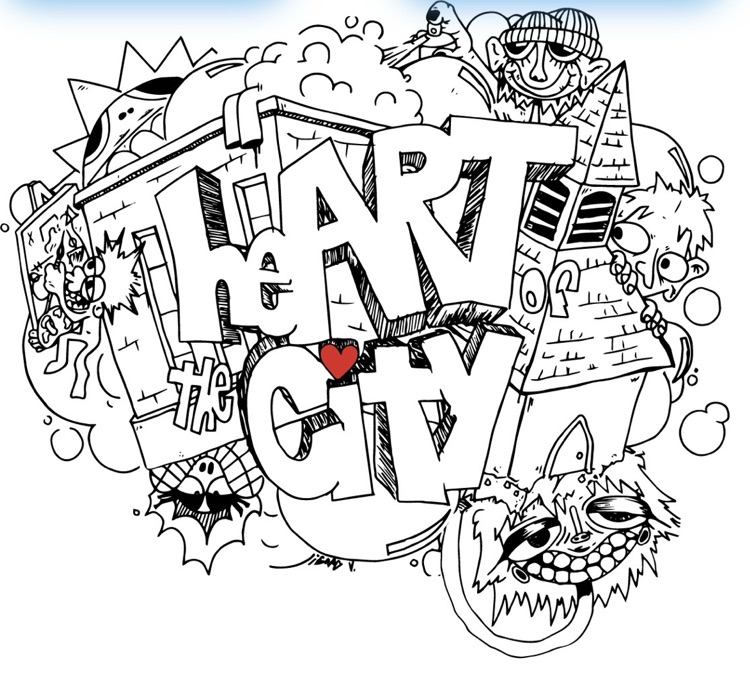 heart of city art show 
