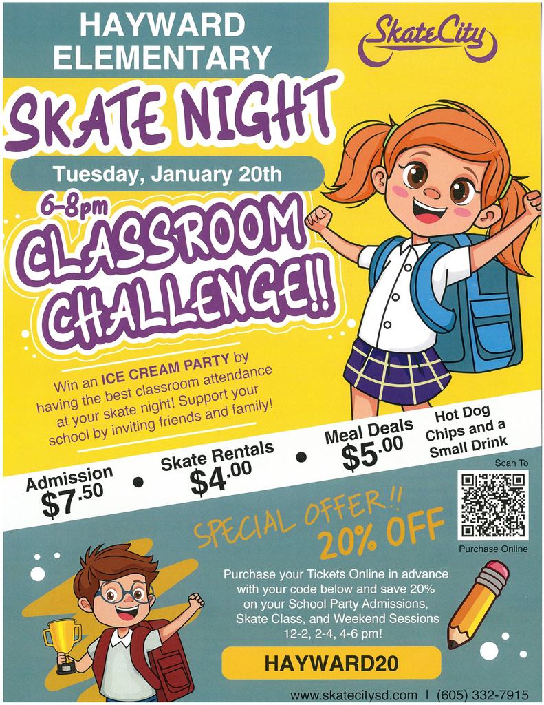 January Skate Night details
