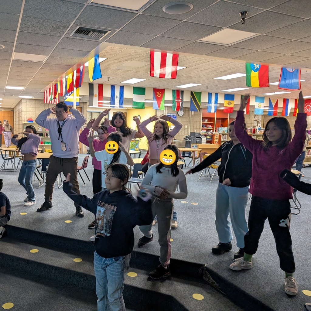 Just Dance in 4th grade library