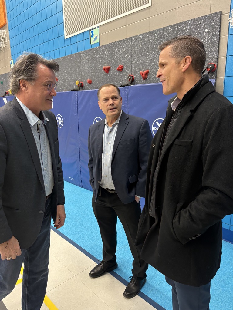 Kevin Miles, Dr. James Nold, Mayor  Paul TenHaken