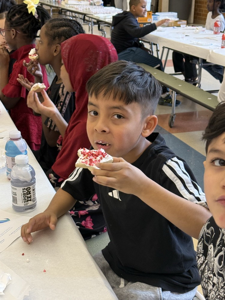 proud of his creation 