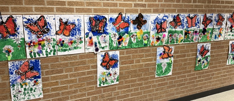 butterfly art displays