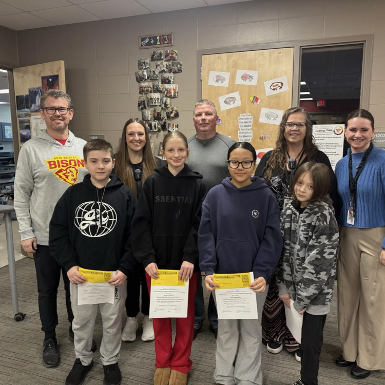 students of the month for February