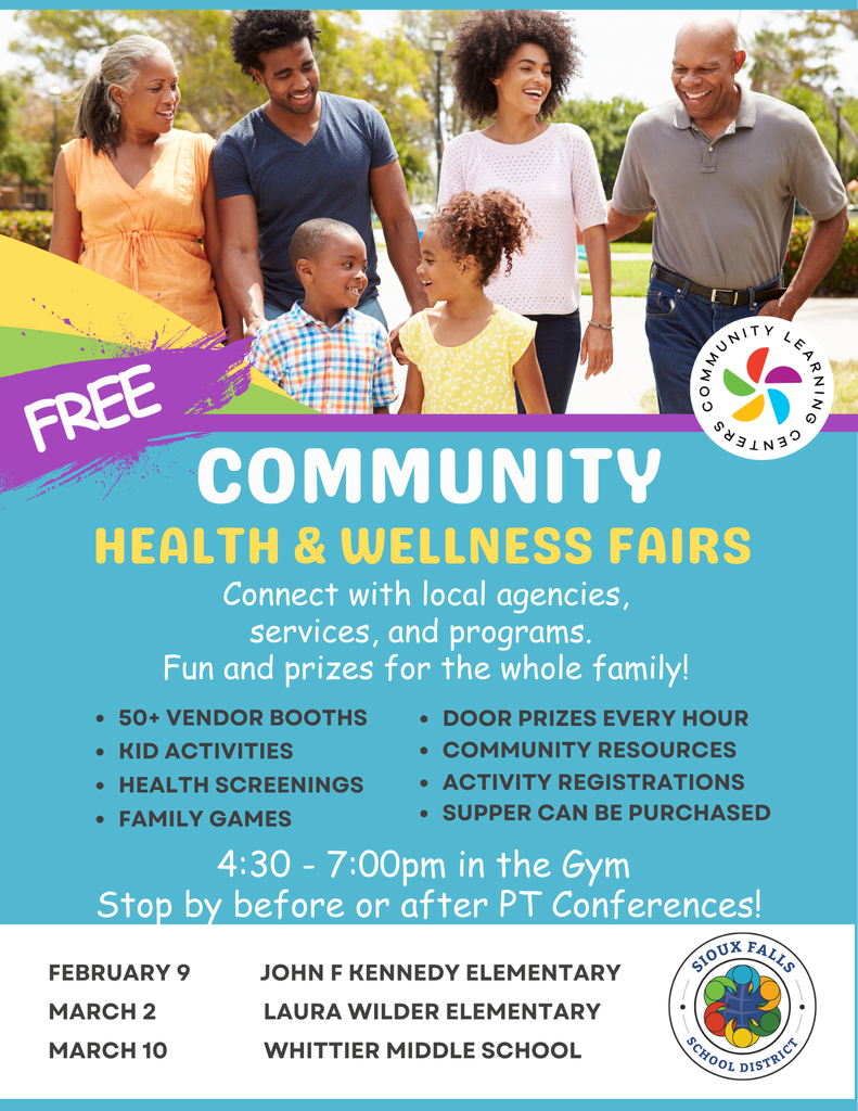 CLC Health & Wellness Fair TODAY from 4-7pm