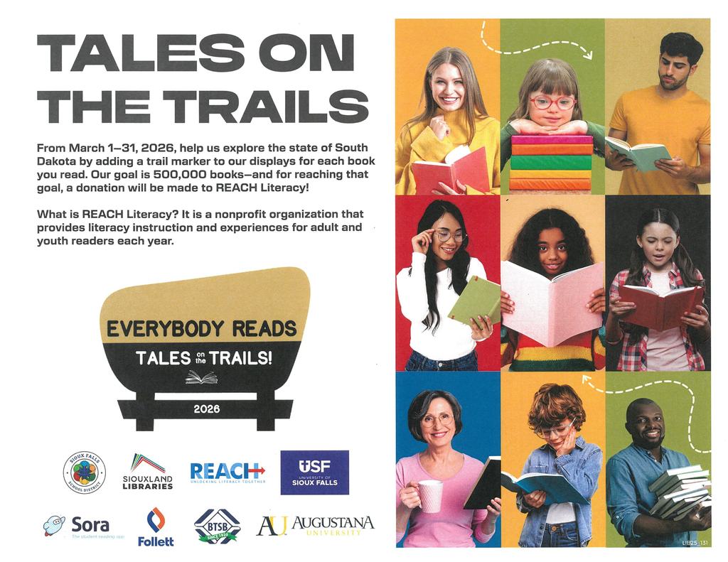 Various people reading books.