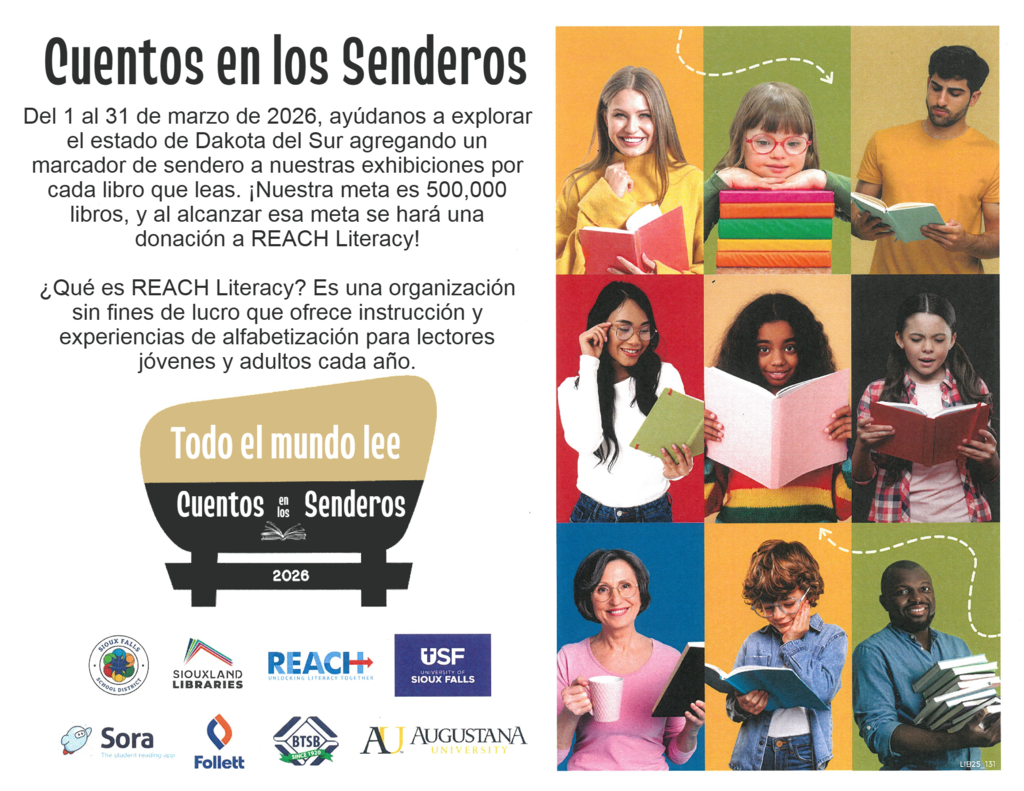 Various people reading books.