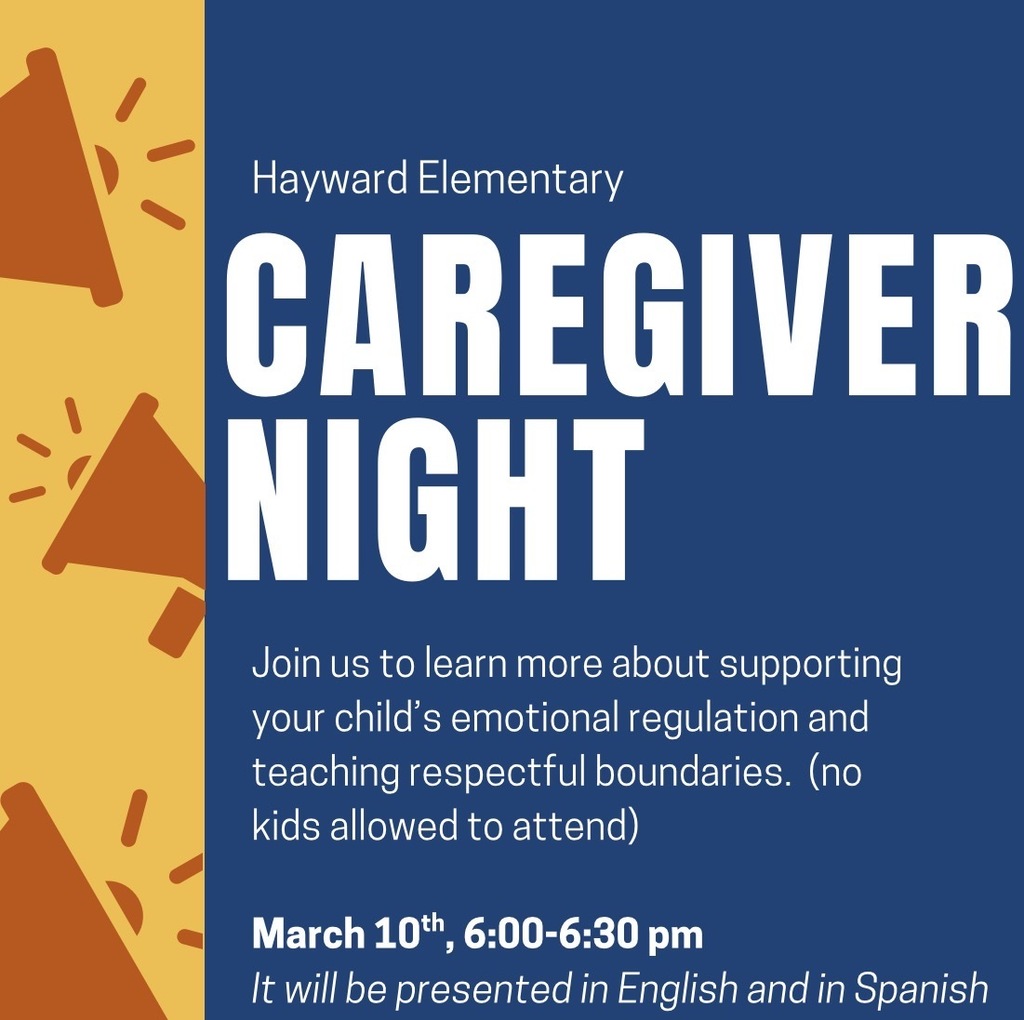 blue and yellow flier announcing caregiver event 