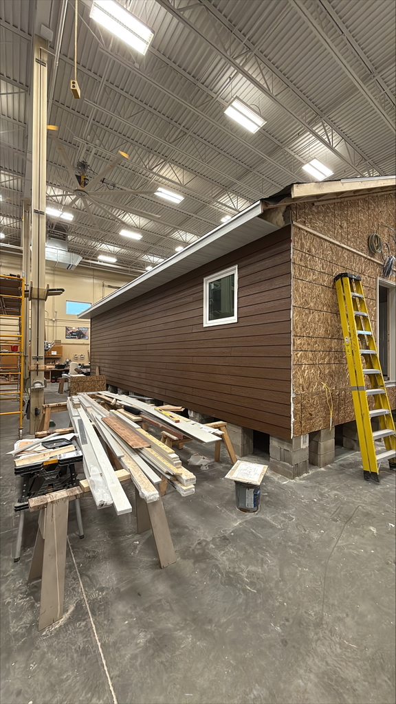 Habitat for Humanity outside of the house