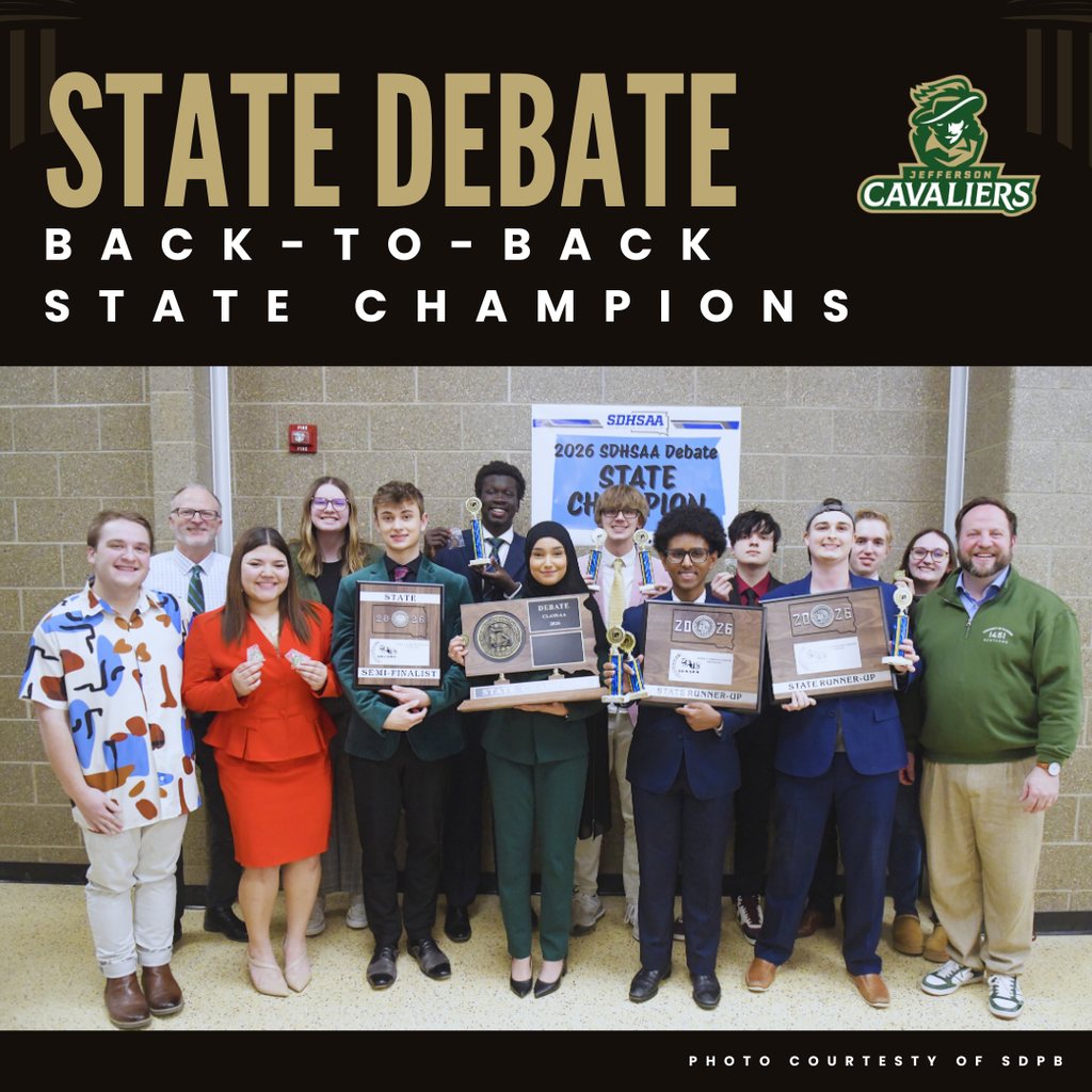 Jefferson State Debate Team Photo