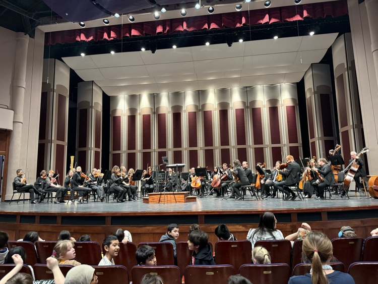 third graders at symphony 