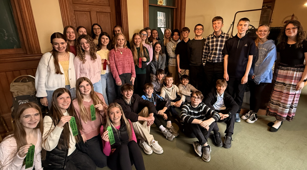 8th graders attended the NHD competition with multiple groups going on to the state level!