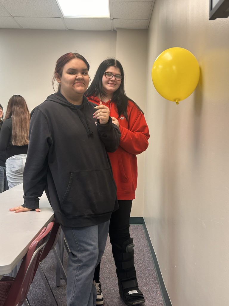 Students at Women in Science. 