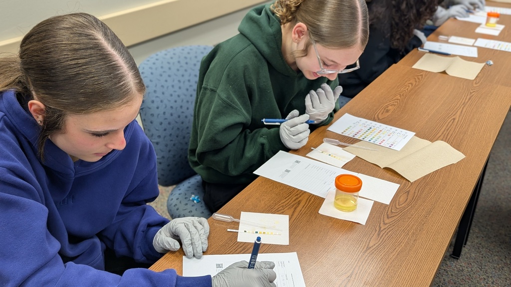 Students at Women in Science. 