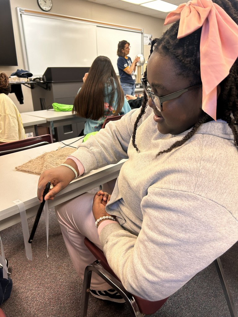 Students at Women in Science. 