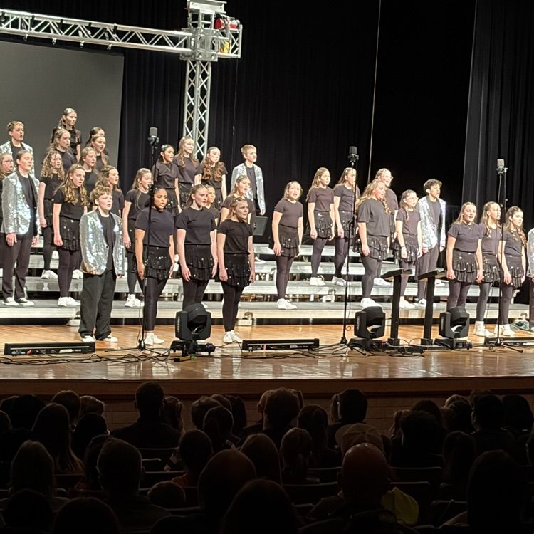 Ben Reifel Unity students performed at Washington High School.