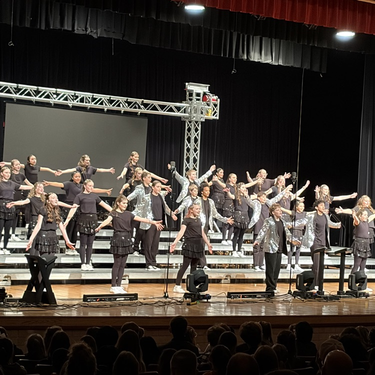 Ben Reifel Unity students performed at Washington High School