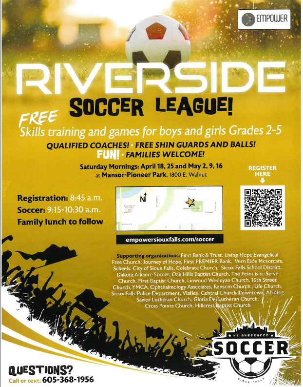 Neighborhood Soccer Spring 2026 - English