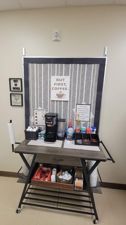 new lounge coffee nook