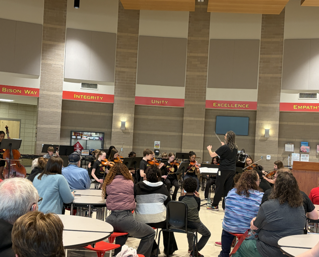 Orchestra students performed at Fine Arts night! We are so proud of them! 
