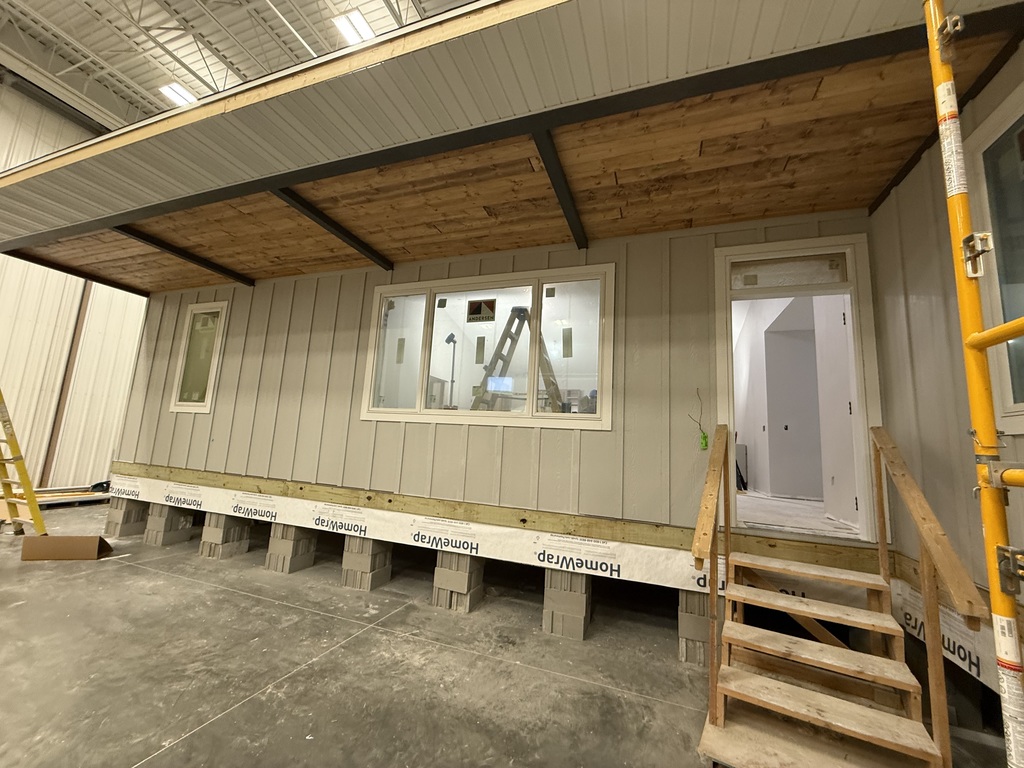 CTE house front door
