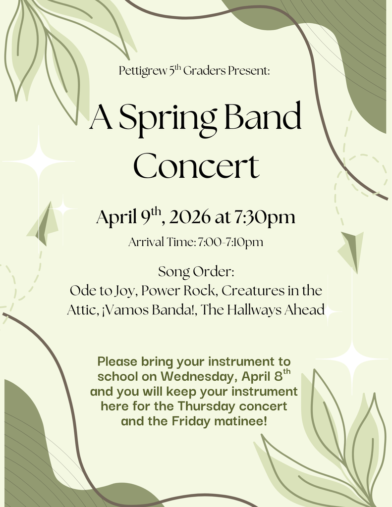 band concert poster