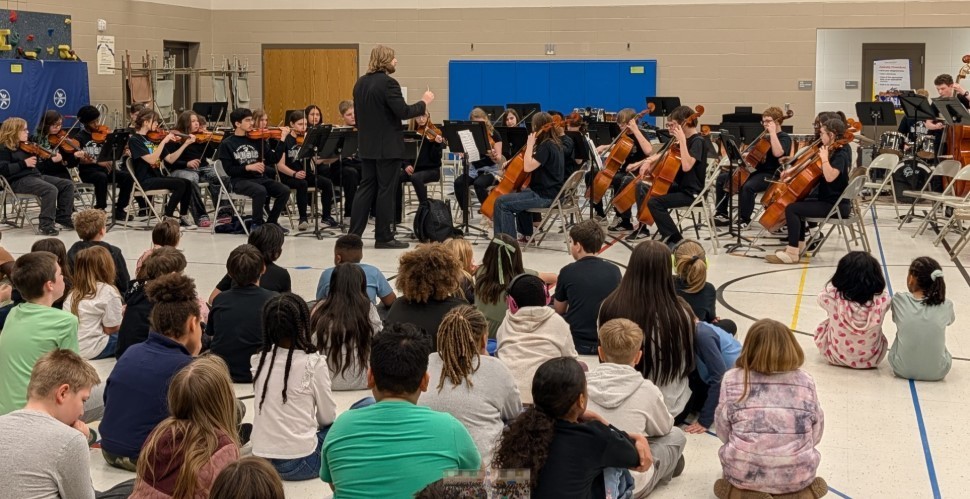 PHMS Ensembles Tour performing