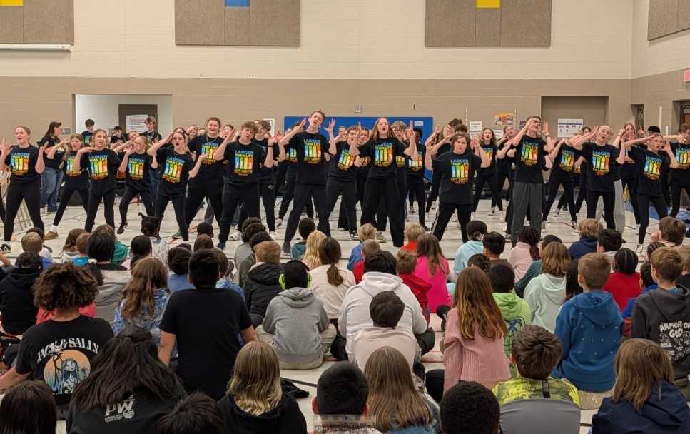 PHMS Ensembles Tour performing