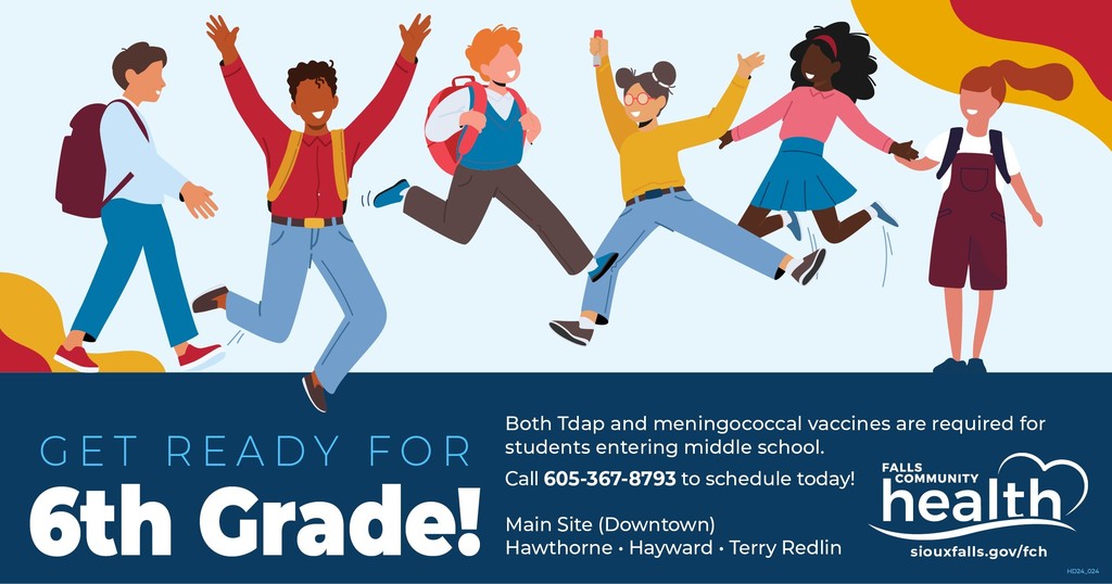 icons of students running and jumping across the image