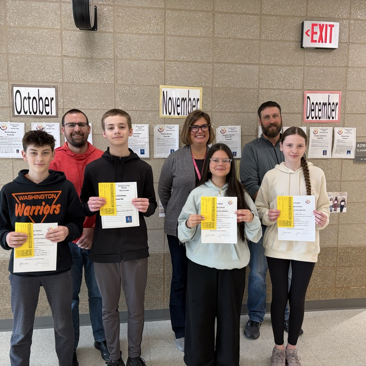 Ben Reifel Students of the Month for March
