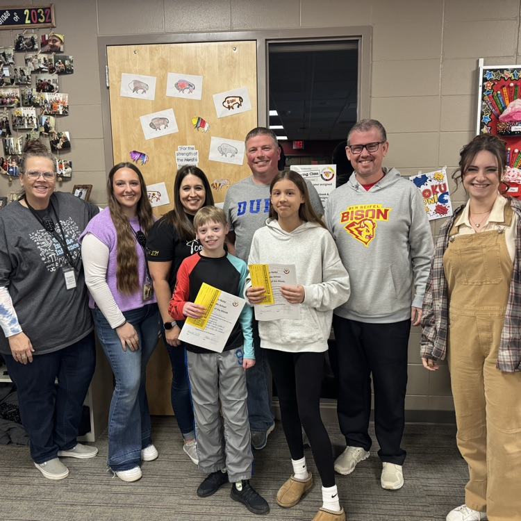 Ben Reifel Students of the Month for March