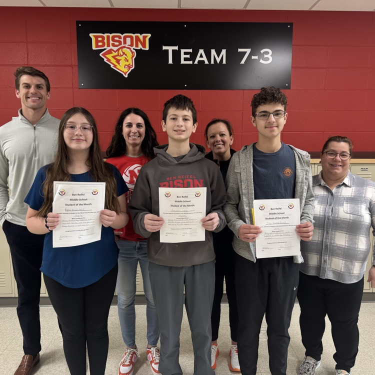 Ben Reifel Students of the Month for March