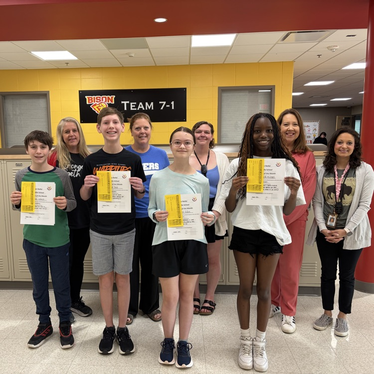 Ben Reifel Students of the Month for March