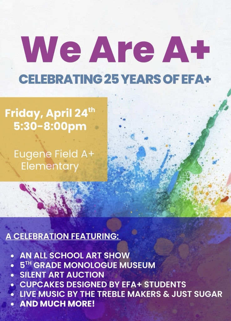 we are A+ event graphic 