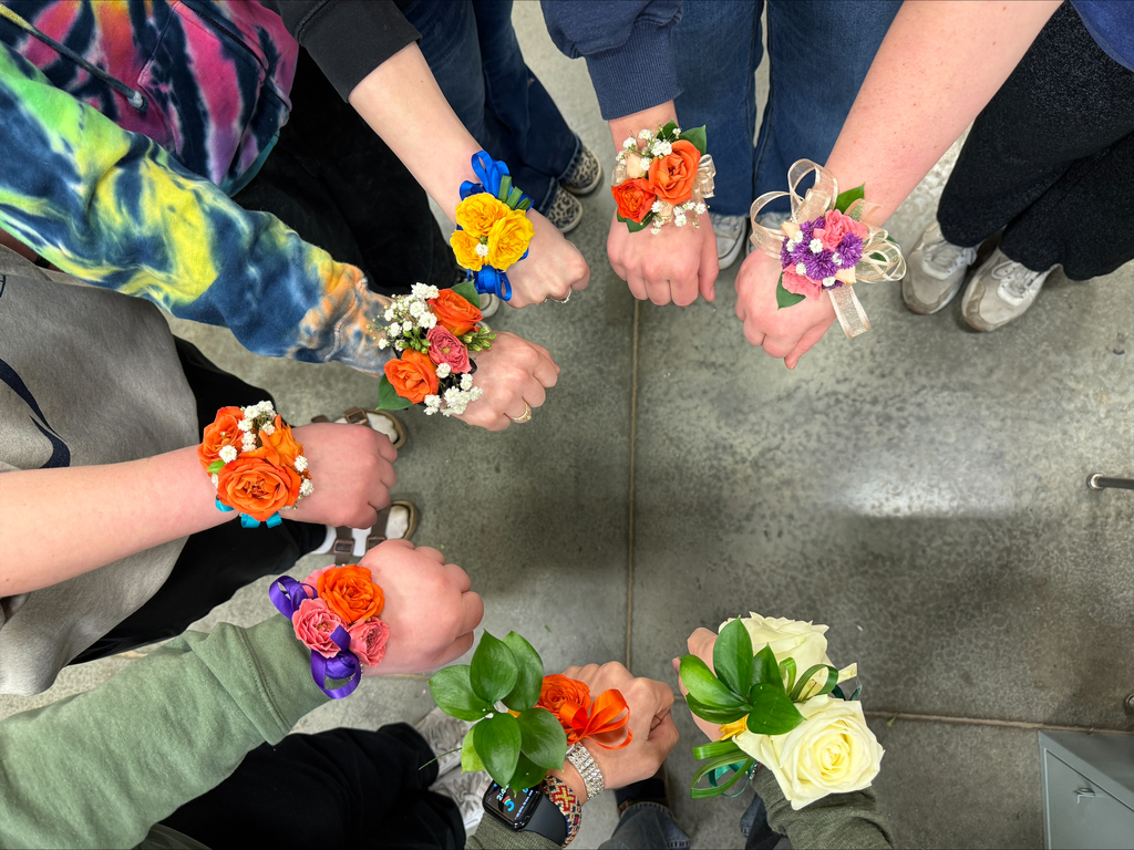 completed flower arrangements